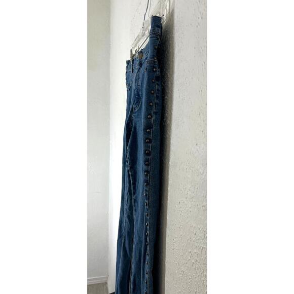 D'Mode Classix 90s Women's High Rise Flare Jeans size 13 - Picture 2 of 10